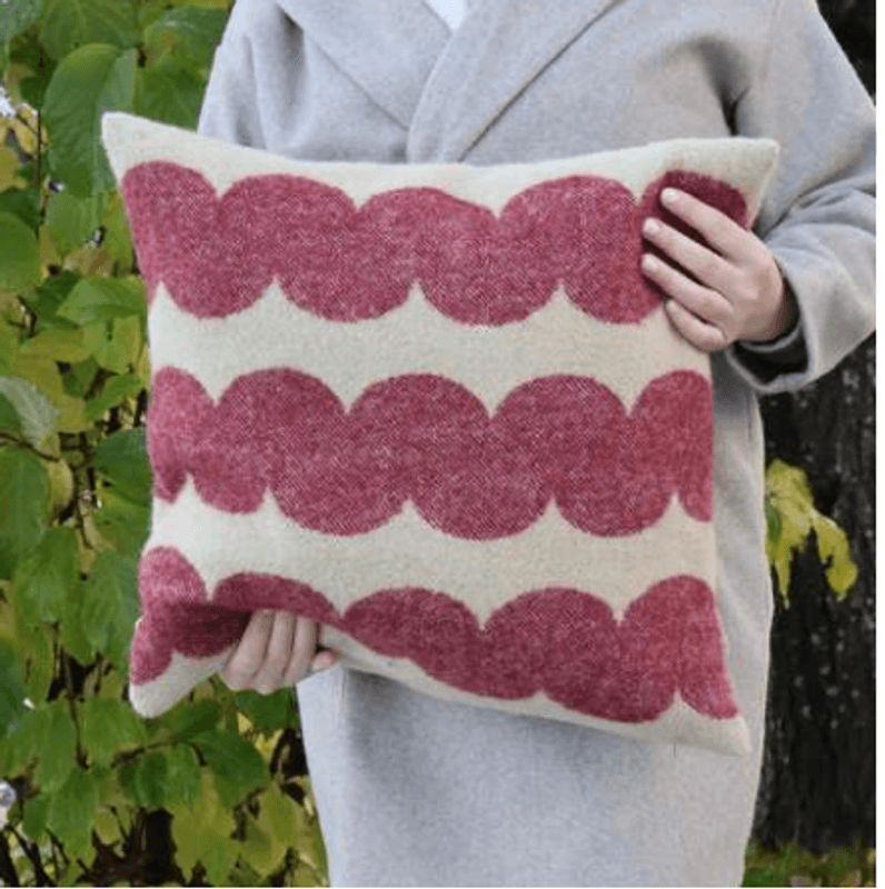 Putetrekk Skrue -Vinrød